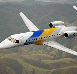 Embraer ERJ135: Bald ab der Bretagne unterwegs.