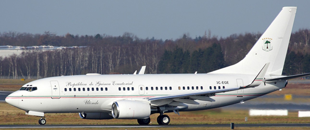 Rang 11: Teodoro Obiang Nguema Mbasogo, Äquatorialguinea. Boeing 737.