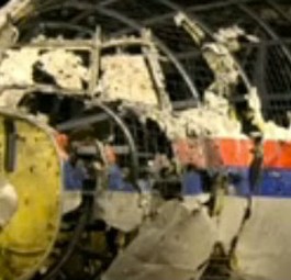 Rekonstruktion von MH17: Der Jet wurde abgeschossen.