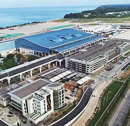 Das neue internationale Terminal: Phuket ist damit größer, aber nicht groß genug.