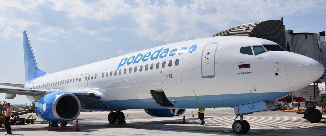 Boeing 737-800 von Pobeda: Schrumpft die Flotte zwangsweise?