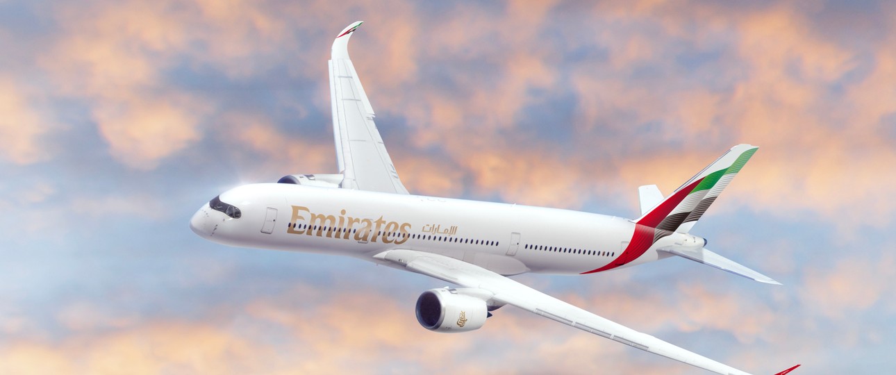 Airbus A350 von Emirates. bekommt spezielle Fenster.