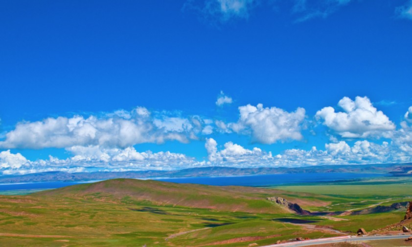 Der Namtso-See in der Region Nagqu: Bald Heimat eines Flughafens.