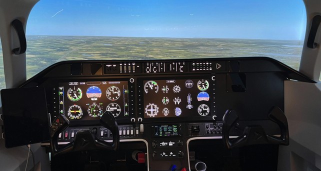 High-Fidelity-Flugsimulator: In der Studie ergaben sich Unterschiede in der Leistung.