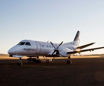 Eine Saab 340 von Rex Airlines: Die Regionalairline soll Flugzeuge nicht bezahlt haben.