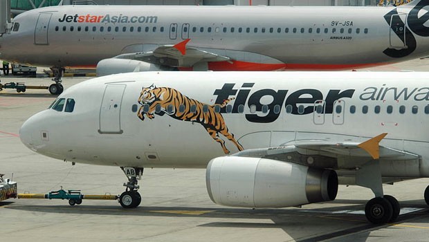 Tiger Airways: Wesentlich pünktlicher als Billig-Konkurrent Jetstar.