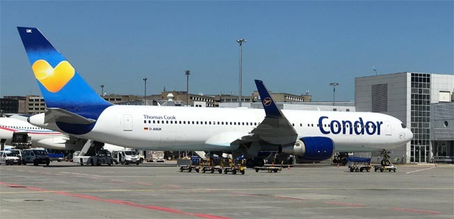 Boeing 767 von Condor: Künftig noch öfter in Frankfurt zu sehen.
