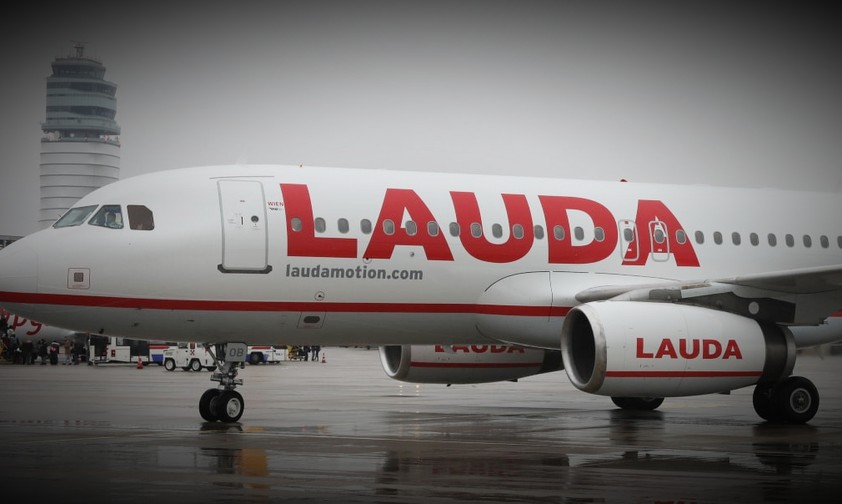 Flugzeug von Lauda: In Wien zu viele eingeplant.