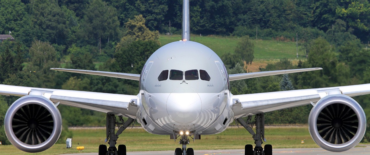 Boeing 787 von Qatar Airways: Wird bald Düsseldorf ansteuern.
