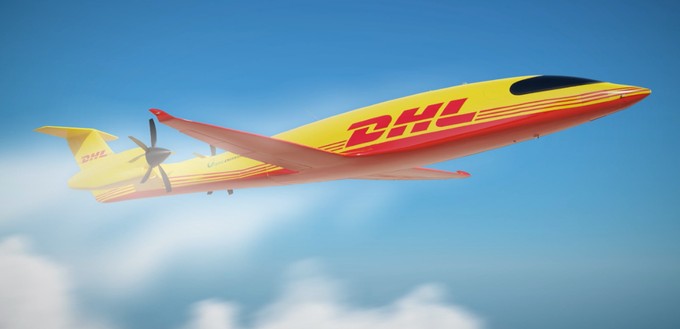 DHL Express will mit den Fliegern, ...