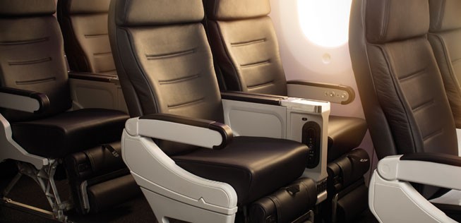 Nun wird der Spaceseat in den Boeing 777 von Air New Zealand durch Ledersessel ersetzt, wie man sie bereits in den Boeing 787 der Airline findet.