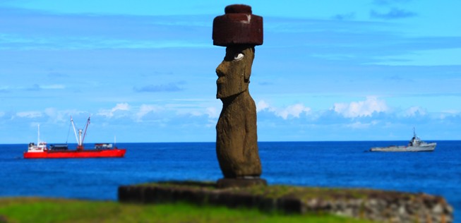 Osterinsel: Berühmt für ihre Moai-Statuen.