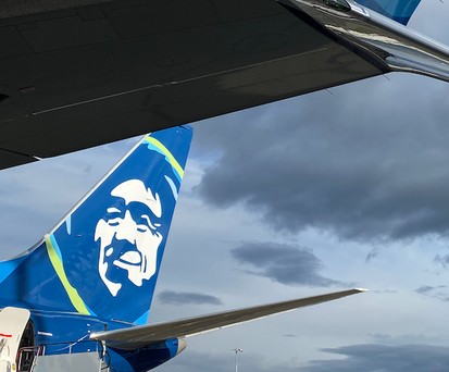Boeing 737 Max in Alaska-Farben: Sie ersetzen die Airbus A320 Neo.