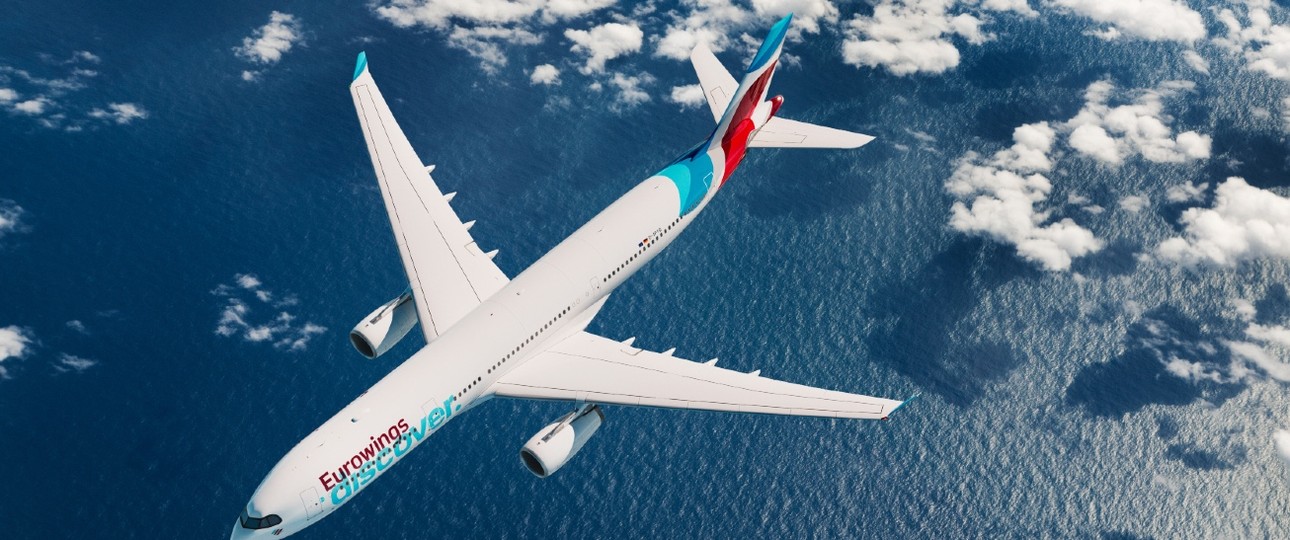 Airbus A330 von Eurowings Discover: Weniger oft in die Karibik.