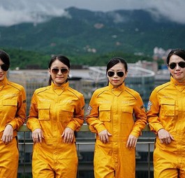 Pilotinnen von Starlux: In den USA ausgebildet.