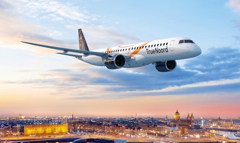 Embraer E2 in den Farben von Truenoord: Das Unternehmen will noch mehr.