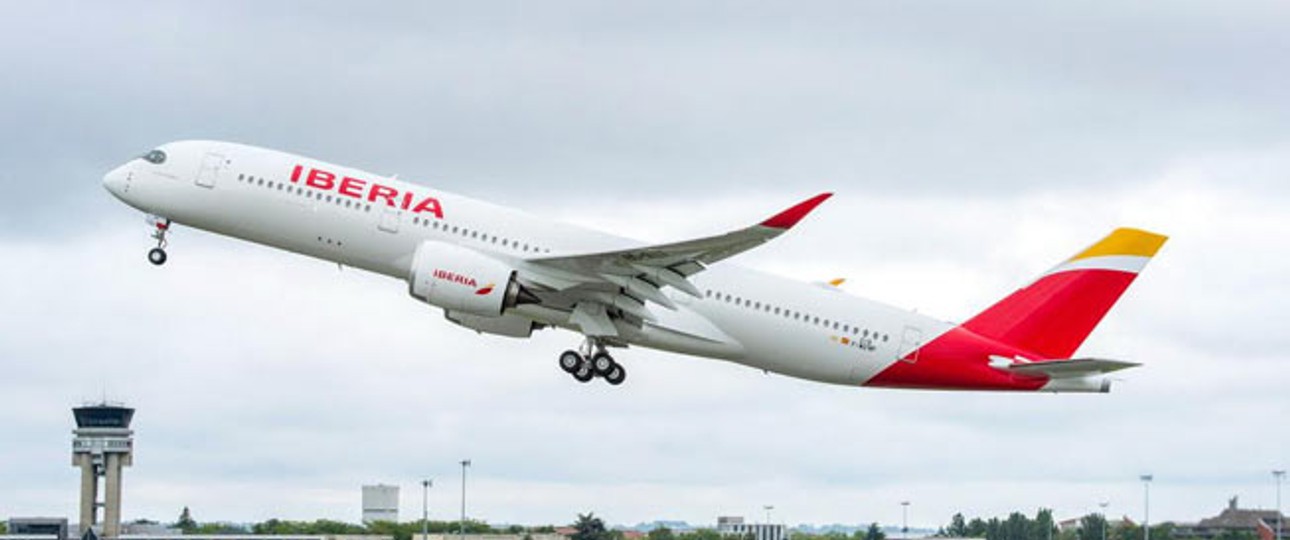 A350 von Iberia: Künftig unterwegs nach New York.