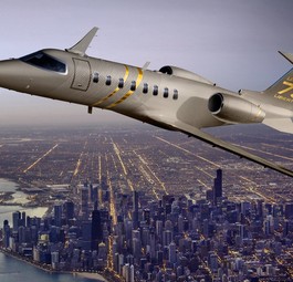 Visualisierung des Learjet 75 Liberty: Fliegt nun etwas weiter.