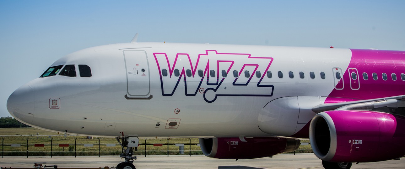 Airbus A320 von Wizz Air: Umgeleitet.