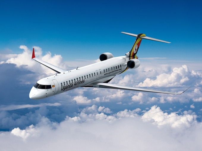 Uganda <a href="https://www.aerotelegraph.com/uganda-airlines-soll-mit-sechs-neuen-jets-wieder-abheben-airbus-bombardier" target="_blank" rel="noopener">arbeitet am Neustart der nationalen Fluggesellschaft Uganda Airlines.</a> Nun hat Bombardier die Order von vier CRJ900 durch die Uganda National Airlines Company bestätigt. «Wir gratulieren der Regierung Ugandas zur Wiederbelebung ihrer nationalen Fluglinie», schreiben die Kanadier. Die Bestellung hat einen Wert nach Listenpreisen von rund 190 Millionen Dollar. (18. Juli)