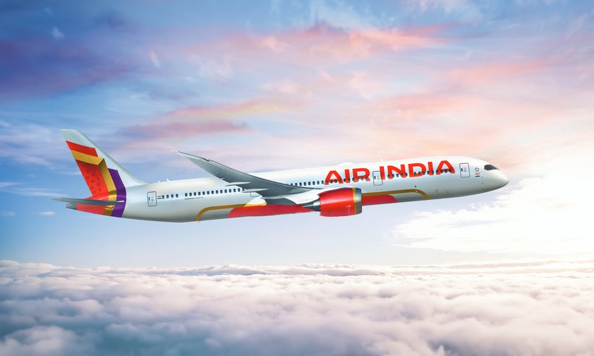 So kommen künftig die Flugzeuge von Air India daher.