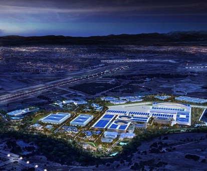 Ciudad Iberia: So stellt sich Iberia ihren neuen Technologiepark vor.