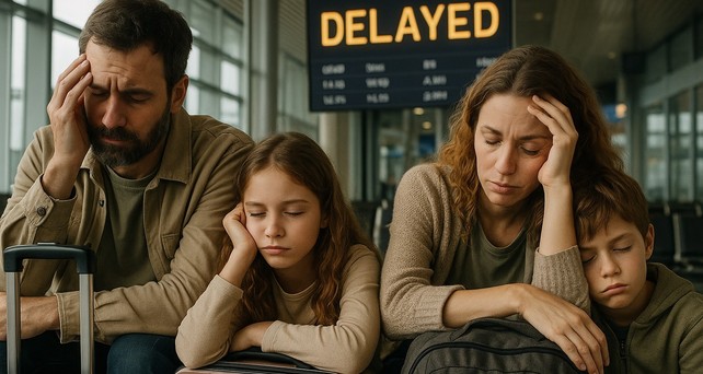 Verspätung: Mühsam für Fluggäste - und Airlines.