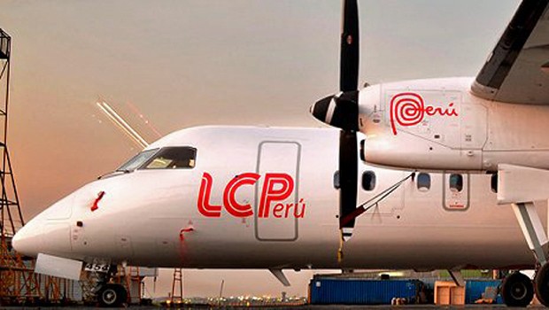 Dash 8 von LC Peru: Flüge in dei Provinzen.