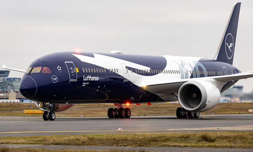 Lufthansa Boeing 787-9 100 Jahre Sonderlackierung