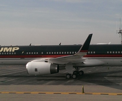 Donald Trumps Boeing 757-200: Die «Trump Force One».