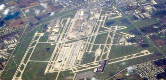 Platz 6: <b>Detroit Metropolitan Wayne County Airport </b><b>(DTW), 903.</b>