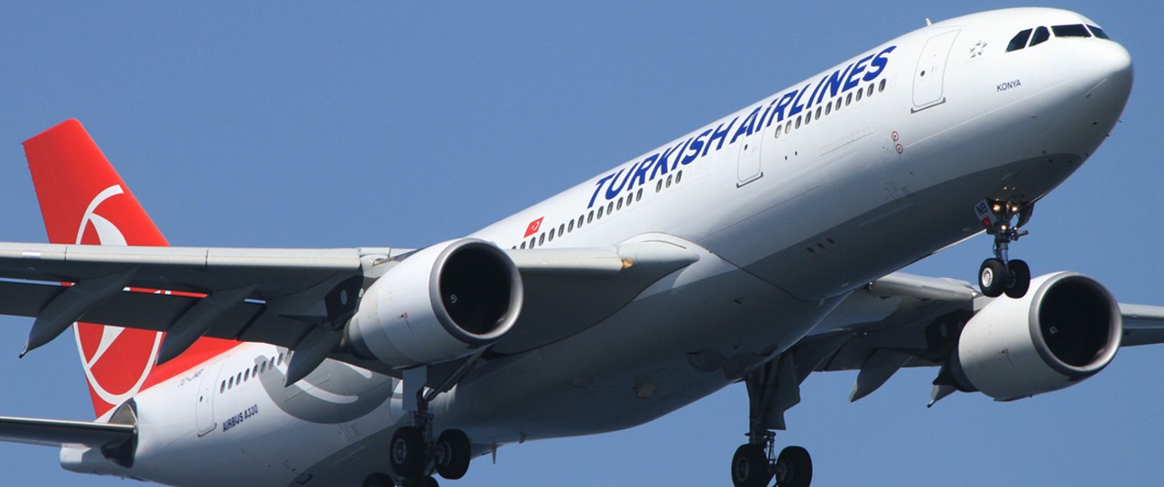 Der New Yorker Flughafen begrüßt ebenfalls viele Nummer einsen. Etwas Flug TK 1 von Turkish Airlines aus Istanbul.
