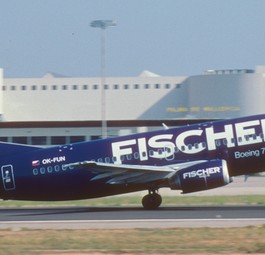 Boeing 737 von Fischer Air im Jahr 2002: Heben bald wieder Fischer-Jets ab?