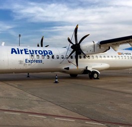 Eine ATR 72 von Air Europa: Jetzt in Rente.