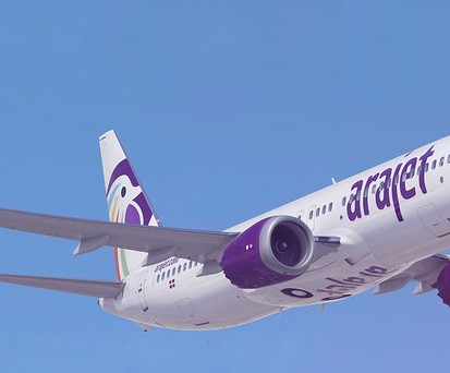Boeing 737 Max 8 in den Farben von Arajet: Flüge in die Region - und weiter.