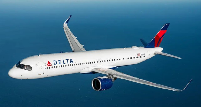 Airbus A321 Neo von Delta: Einige werden ein spezielles Interieur haben. 