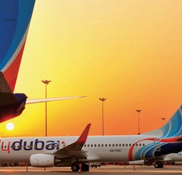 Maschinen von Flydubai: Neue Verbindungen geplant.