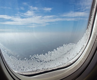 Eis am Fenster: Das ist völlig harmlos.