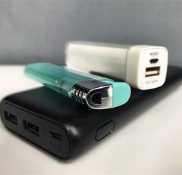 Feuerzeug, USB-Stick, Ersatzakku: Alles ein Risiko.