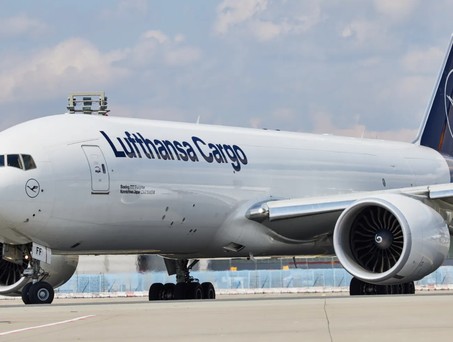 Lufthansa Cargo: Umsatzbringerin. 