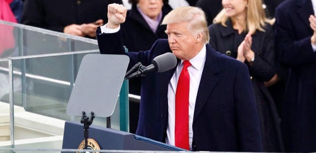 Präsident Trump: Schwieriges Verhältnis zu Boeing.