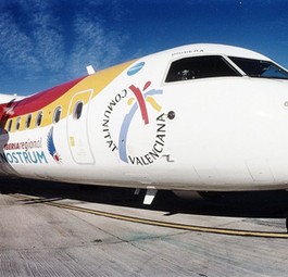 Flieger von Air Nostrum: Piloten müssen zurückstecken.