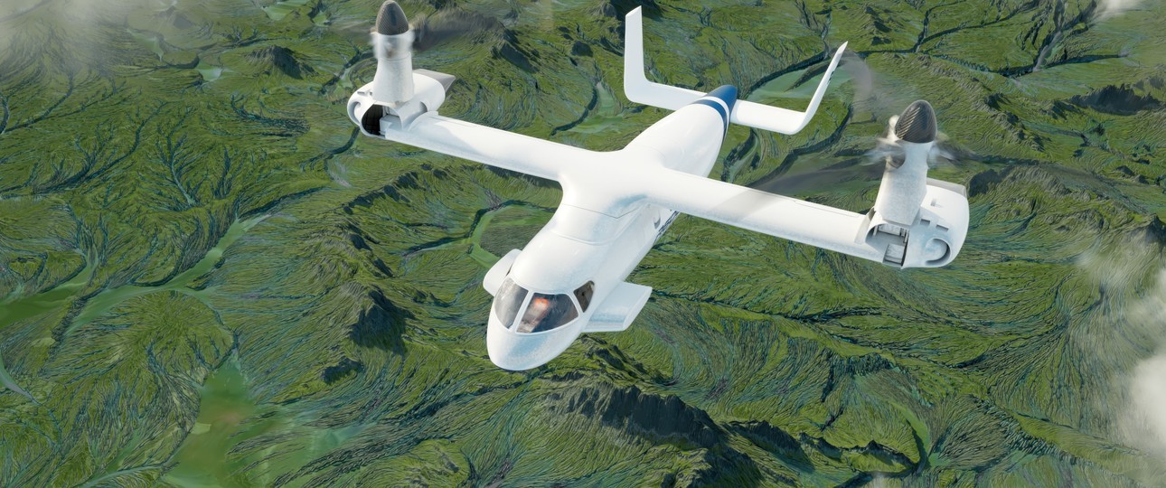 Die Lanying R6000 im Flug: Chinesisches Konzept mit viel Power.