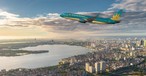 Boeing 737 max in den Farben von Vietnam Airlines: Die Fluggesellschaft setzte bisher auf Airbus.