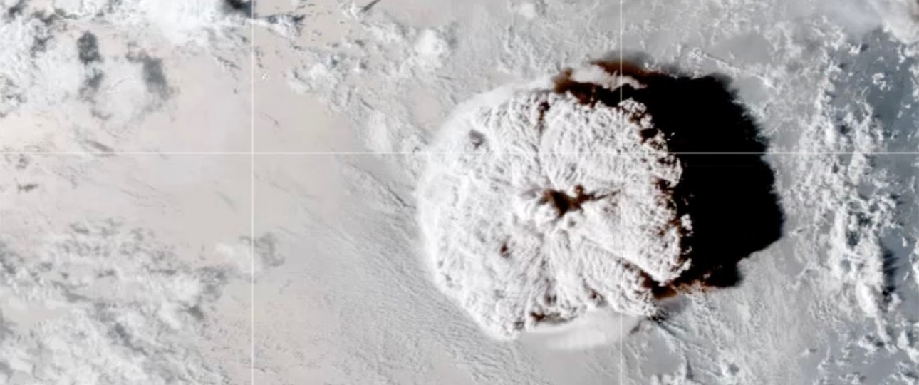 Ausbruch des Hunga Tonga-Hunga Ha’apai: Folgen in 10.000 Kilometer Entfernung.