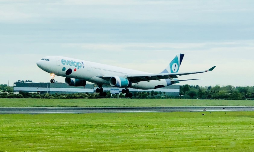 Airbus A330 von Evelop: Bisher nur Charterflüge.