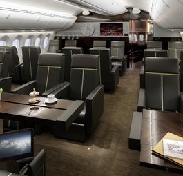Mit dem Boeing-787-Privatjet zur Hochzeitsfeier