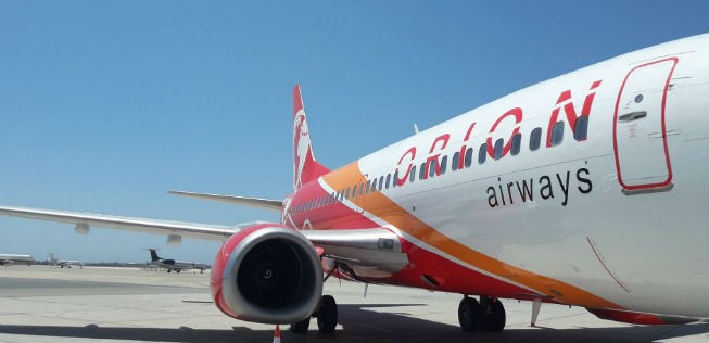 Flieger von Orion Airways: Bald soll es losgehen.