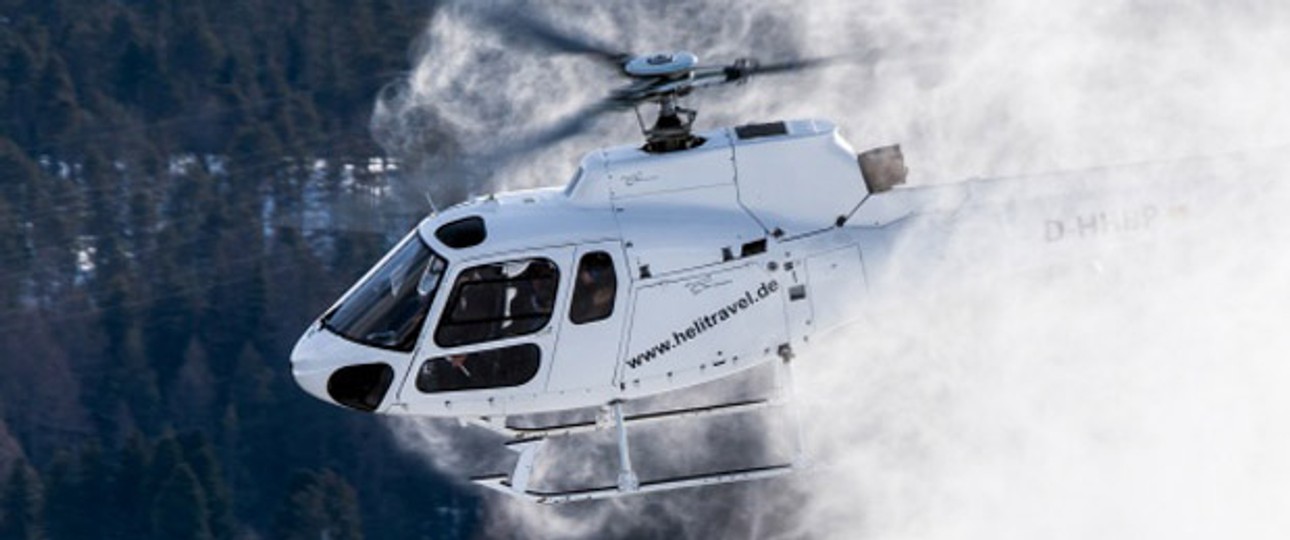 Eurocopter AS 350: Ab nach Ischgl oder St. Moritz.