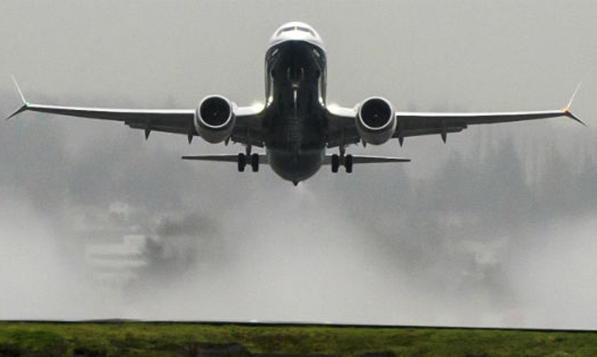 Boeing 737 Max beim Erstflug: Malaysia Airlines will den neuen Jet.